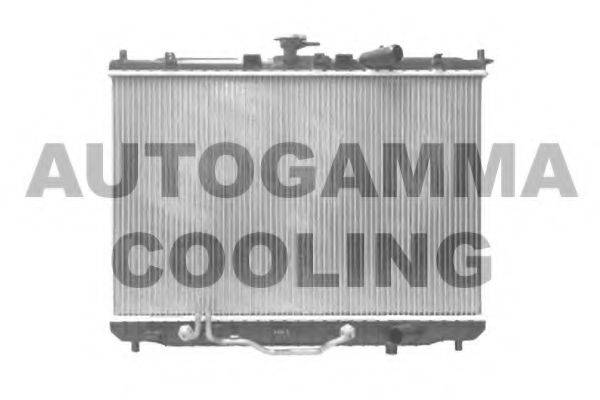 Радиатор, охлаждение двигателя AUTOGAMMA 104654