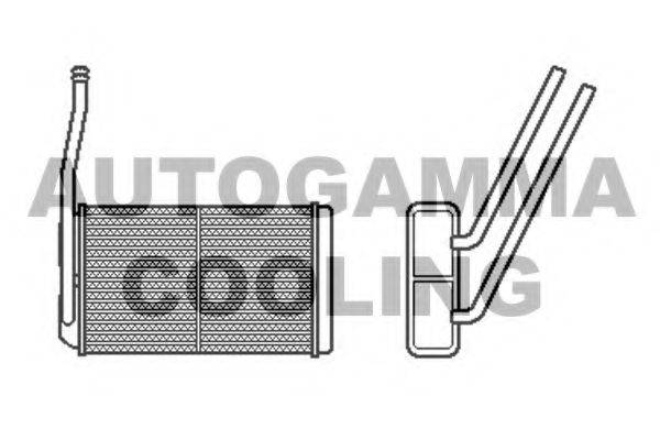 AUTOGAMMA 104815 Теплообменник, отопление салона