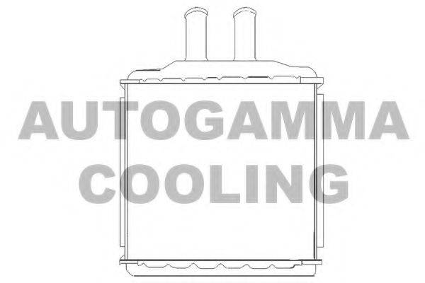 Теплообменник, отопление салона AUTOGAMMA 105270