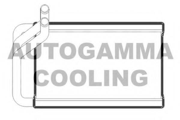 Теплообменник, отопление салона AUTOGAMMA 105278