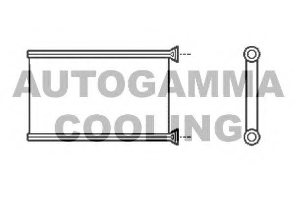 Теплообменник, отопление салона AUTOGAMMA 105303