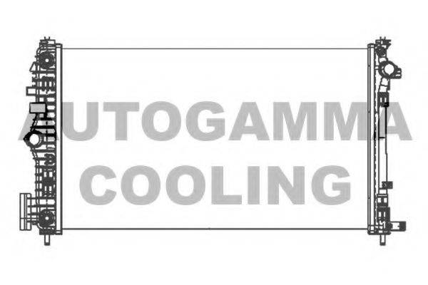 AUTOGAMMA 105321 Радиатор, охлаждение двигателя