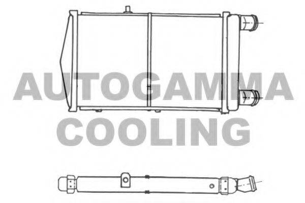 AUTOGAMMA 105392 Радиатор, охлаждение двигателя
