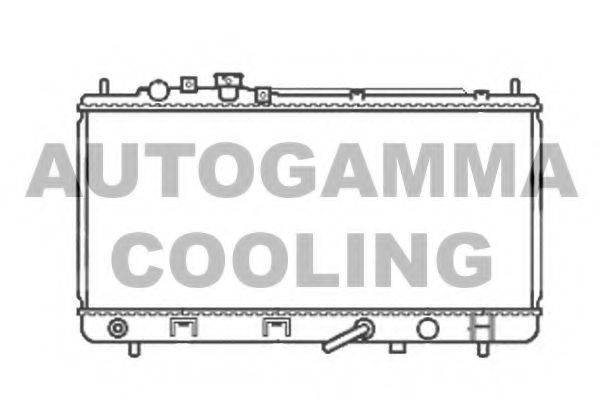 AUTOGAMMA 105563 Радиатор, охлаждение двигателя
