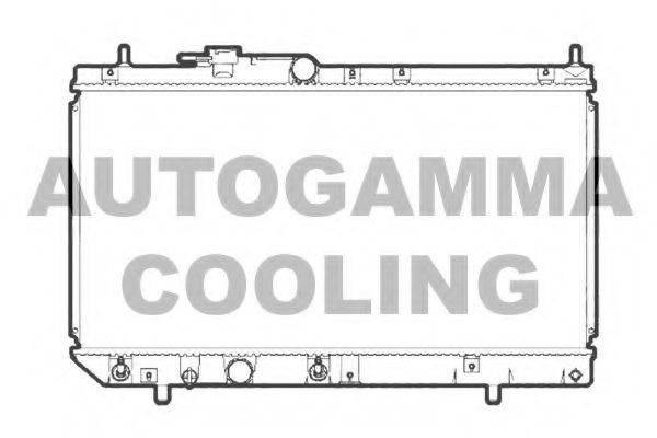 AUTOGAMMA 105565 Радиатор, охлаждение двигателя