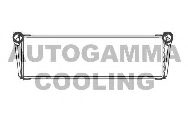 AUTOGAMMA 105684 Радиатор, охлаждение двигателя