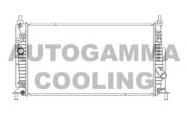AUTOGAMMA 105754 Радиатор, охлаждение двигателя