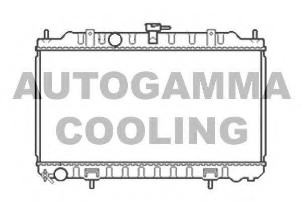 Радиатор, охлаждение двигателя AUTOGAMMA 105810