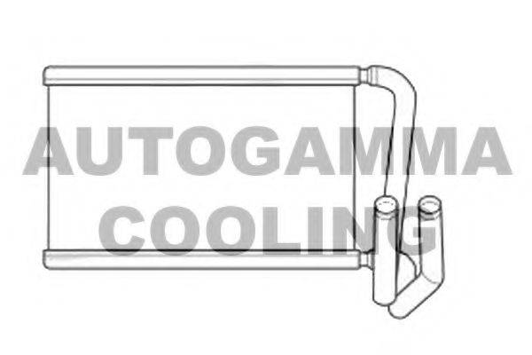 Теплообменник, отопление салона AUTOGAMMA 105924