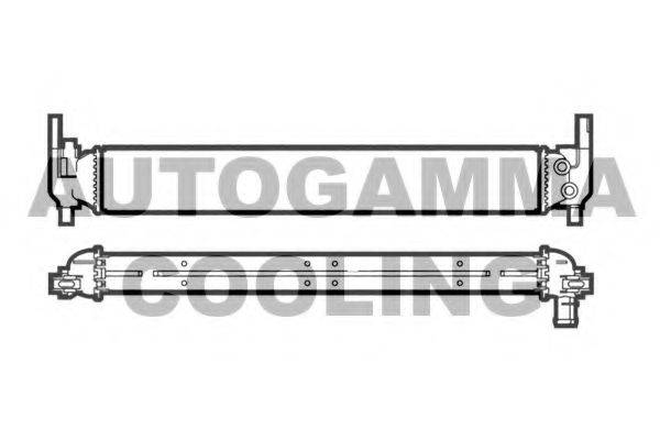 AUTOGAMMA 107200 Радиатор, охлаждение двигателя