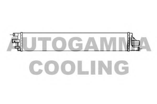 Радиатор, охлаждение двигателя AUTOGAMMA 107233