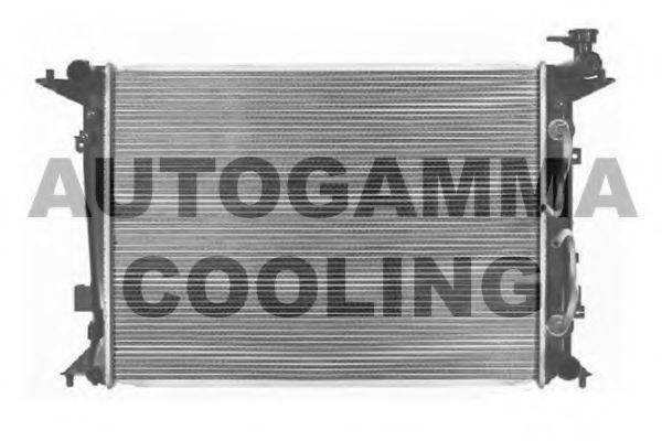 Радиатор, охлаждение двигателя AUTOGAMMA 107381