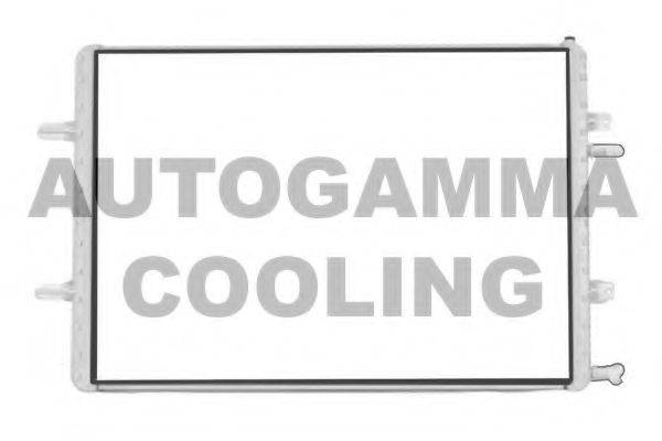 Радиатор, охлаждение двигателя AUTOGAMMA 107424