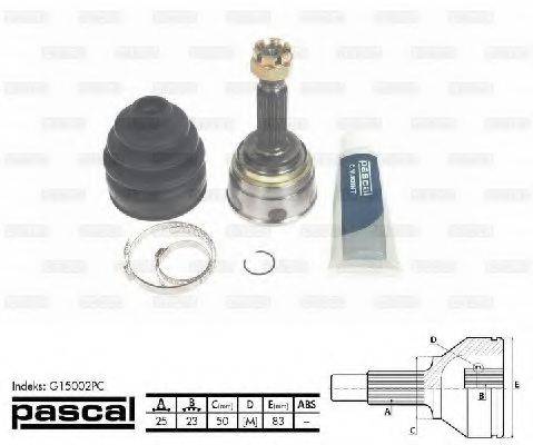 PASCAL G15002PC Шарнирный комплект, приводной вал