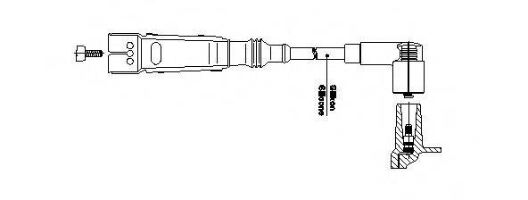 Провод зажигания BREMI 111A52