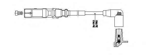 Провод зажигания BREMI 1A23E65
