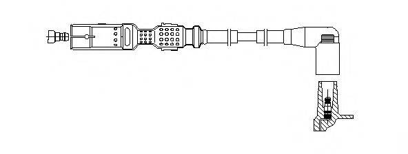 Провод зажигания BREMI 1A28F59