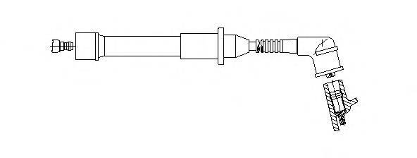 Провод зажигания BREMI 6A55E43