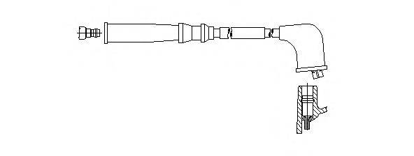 Провод зажигания BREMI 708E52