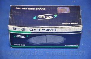 PARTS-MALL PKA031 Комплект тормозных колодок, дисковый тормоз