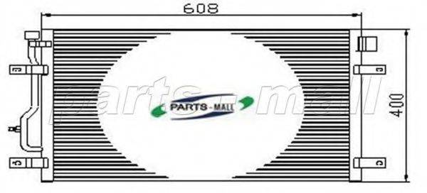 Конденсатор, кондиционер PARTS-MALL PXNCT-006
