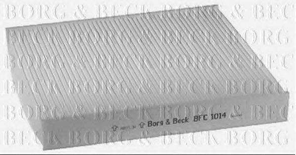 Фильтр, воздух во внутренном пространстве BORG & BECK BFC1014