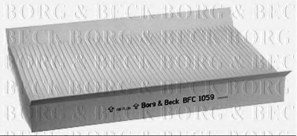 BORG & BECK BFC1059 Фильтр, воздух во внутренном пространстве