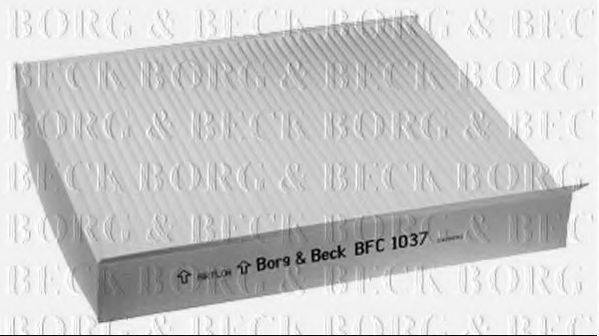 BORG & BECK BFC1037 Фильтр, воздух во внутренном пространстве