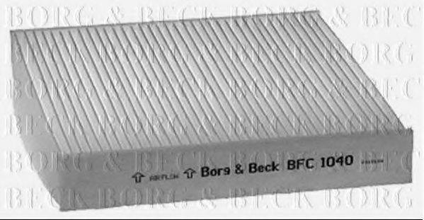 BORG & BECK BFC1040 Фильтр, воздух во внутренном пространстве