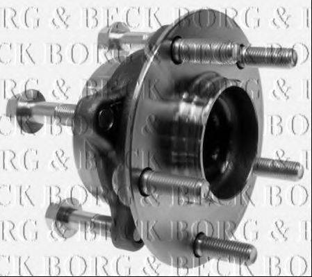 BORG & BECK BBK1247 Комплектующие, колодки дискового тормоза