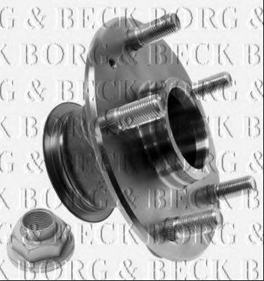 Комплектующие, колодки дискового тормоза BORG & BECK BBK1285