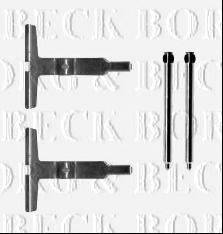 BORG & BECK BBK1558 Комплектующие, колодки дискового тормоза