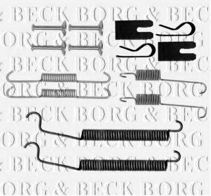 BORG & BECK BBK6218 Комплектующие, колодки дискового тормоза