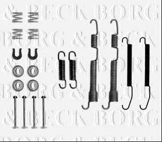 BORG & BECK BBK6246 Комплектующие, колодки дискового тормоза
