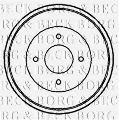 Тормозной барабан BORG & BECK BBR7082