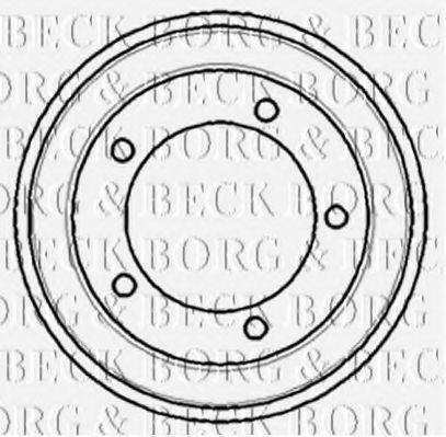 BORG & BECK BBR7083 Тормозной барабан