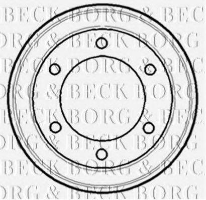 BORG & BECK BBR7084 Тормозной барабан