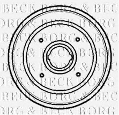 BORG & BECK BBR7085 Тормозной барабан