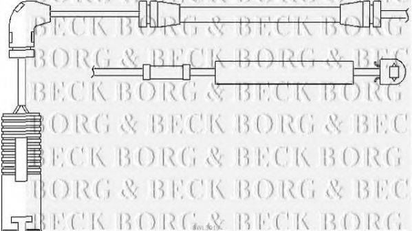 Сигнализатор, износ тормозных колодок BORG & BECK BWL3019