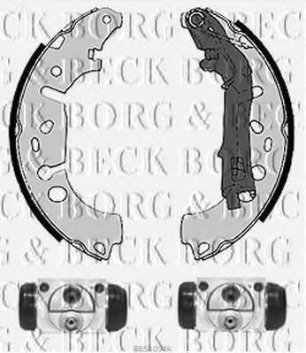 Комплект тормозных колодок BORG & BECK BBS1094K