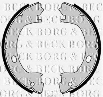 Комплект тормозных колодок BORG & BECK BBS6440