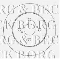 BORG & BECK BBD4561 Тормозной диск