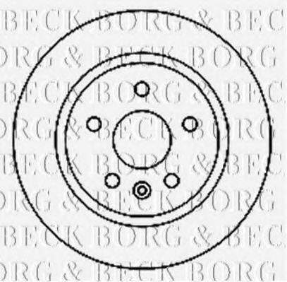 BORG & BECK BBD4798 Тормозной диск