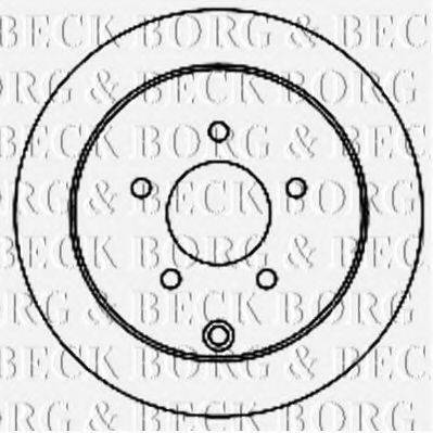 Тормозной диск BORG & BECK BBD5161