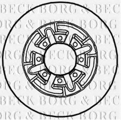 Тормозной диск BORG & BECK BBD5258