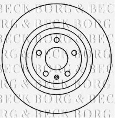 Тормозной диск BORG & BECK BBD5949S