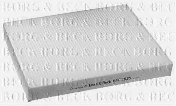 BORG & BECK BFC1035 Фильтр, воздух во внутренном пространстве