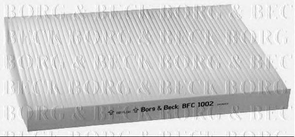 BORG & BECK BFC1002 Фильтр, воздух во внутренном пространстве