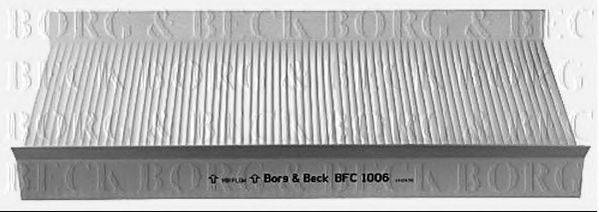 BORG & BECK BFC1006 Фильтр, воздух во внутренном пространстве