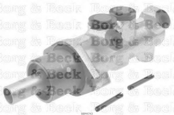 BORG & BECK BBM4743 Главный тормозной цилиндр